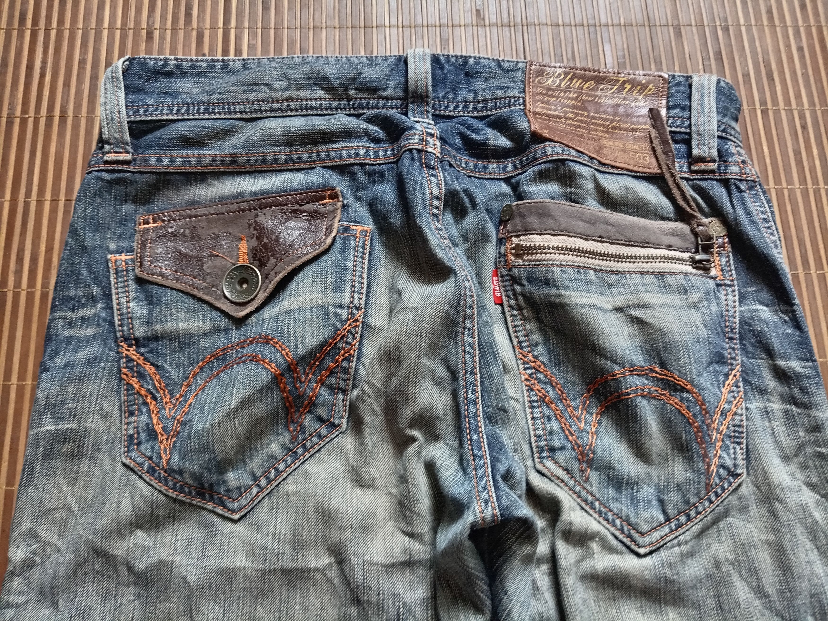 Edwin Edwin Blue Trip Vintage Distressed Denim Size US 32 / EU 48 - 6 Thumbnail