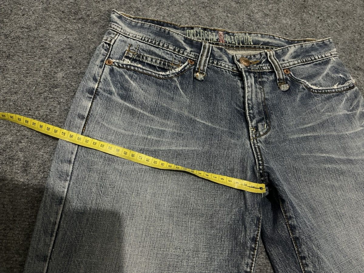 Blue Blue Japan Vintage Blue Way Japan Oniarai Nippon Embroidered Jeans Size US 31 - 21 Thumbnail