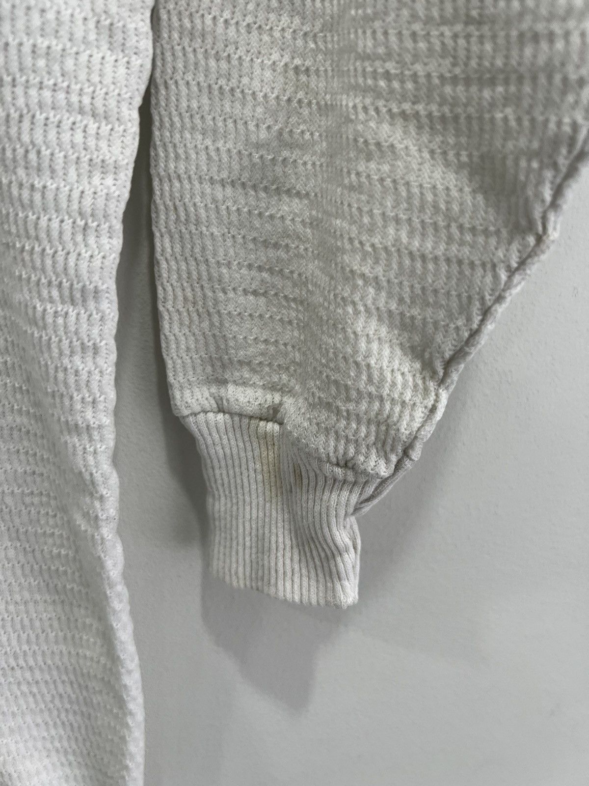 Hanes Vintage Thermal Longsleeve Shirt off white hanes Size US L / EU 52-54 / 3 - 3 Thumbnail