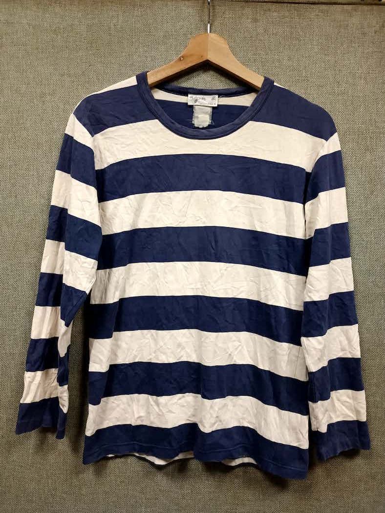 agnes b. vintage long sleeve striped agnes b paris Size US S / EU 44-46 / 1 - 1 Thumbnail