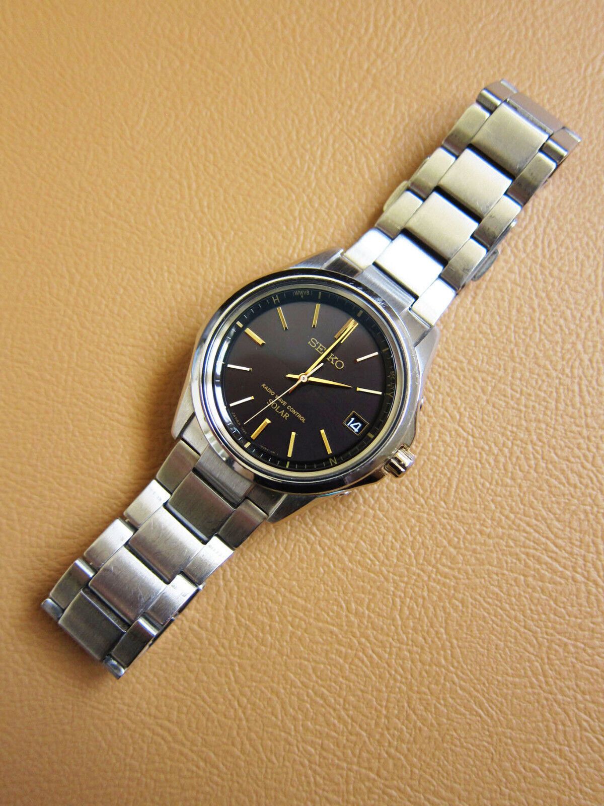 Seiko SEIKO 7B24-0BN0 Solar Radio Wave Control SS Men's Watch Size ONE SIZE - 10 Thumbnail