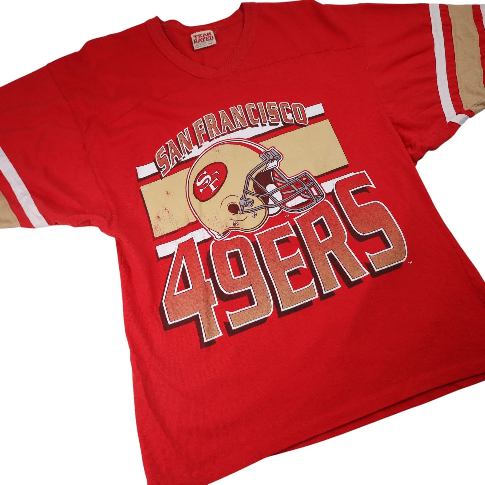 NFL × Vintage Vintage Team Rated San Francisco 49ers Graphic T Shirt Size US M / EU 48-50 / 2 - 3 Thumbnail