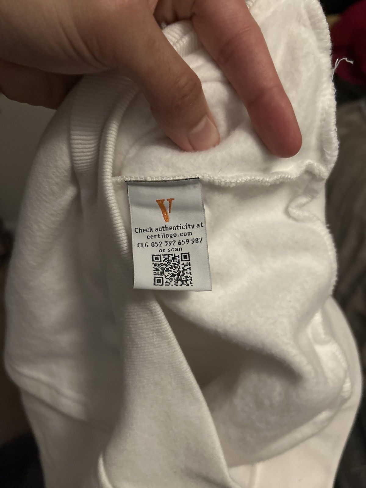 Vlone Vlone Rodman Logo Hoodie White Size US S / EU 44-46 / 1 - 6 Thumbnail
