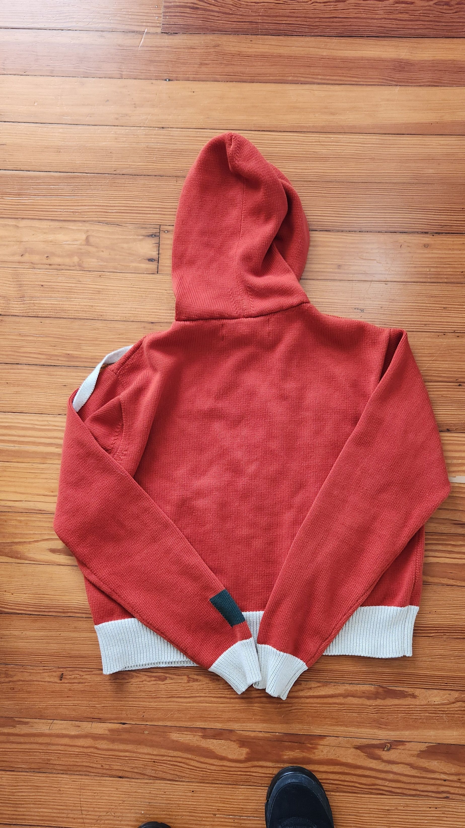 Reese Cooper Knit Hooded Sweater in Orange Size US S / EU 44-46 / 1 - 6 Thumbnail