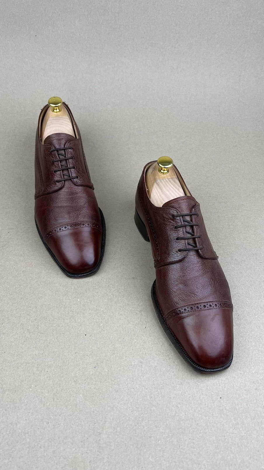 Grenson GRENSON Derby Leather Shoes Made in England Brown Men’s Size US 10.5 / EU 43-44 - 2 Thumbnail