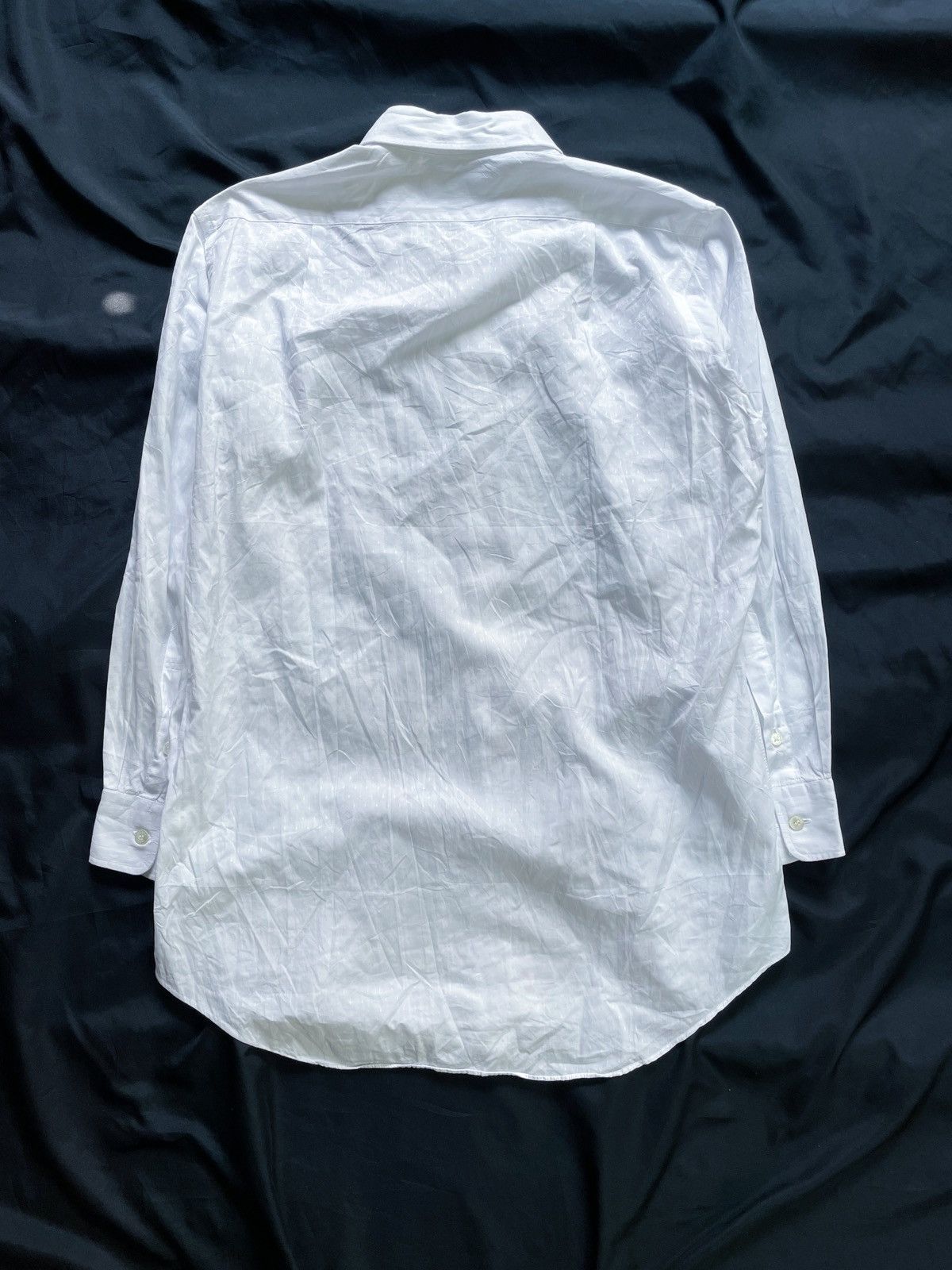 Celine CELINE WHITE BUTTON DOWN SHIRT Size US L / EU 52-54 / 3 - 13 Thumbnail