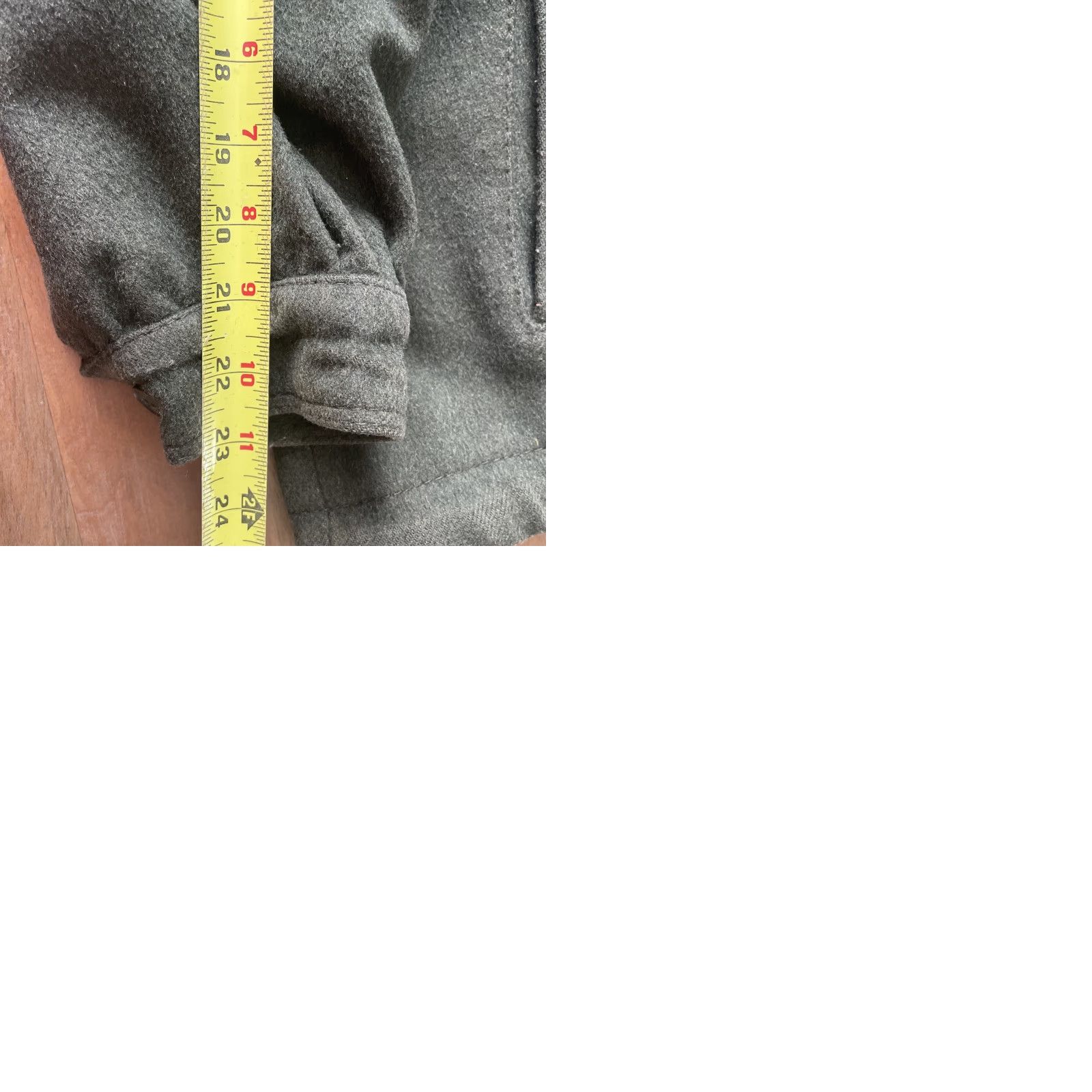 Vintage VINTAGE GOLDIX Full Zip Tweed Lambswool Bomber Jacket Womens L Green Belted Collar 90s City Retro VTG Belted Collar Womens Regular Jacket Size L / US 10 / IT 46 - 9 Thumbnail
