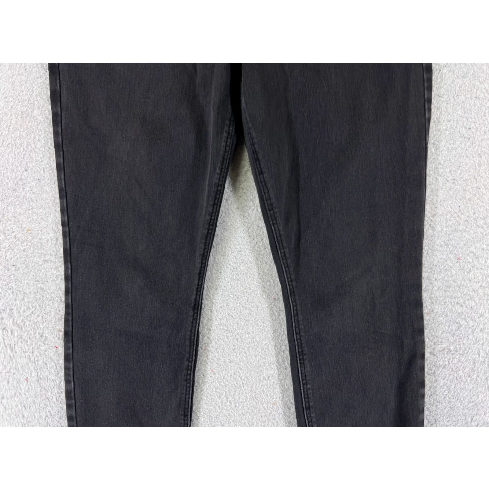 Old Navy Old Navy Pants Womens 10 Black Denim Jeans Rockstar High Rise Super Skinny 30x27 Size 32" / US 10 / IT 46 - 3 Thumbnail