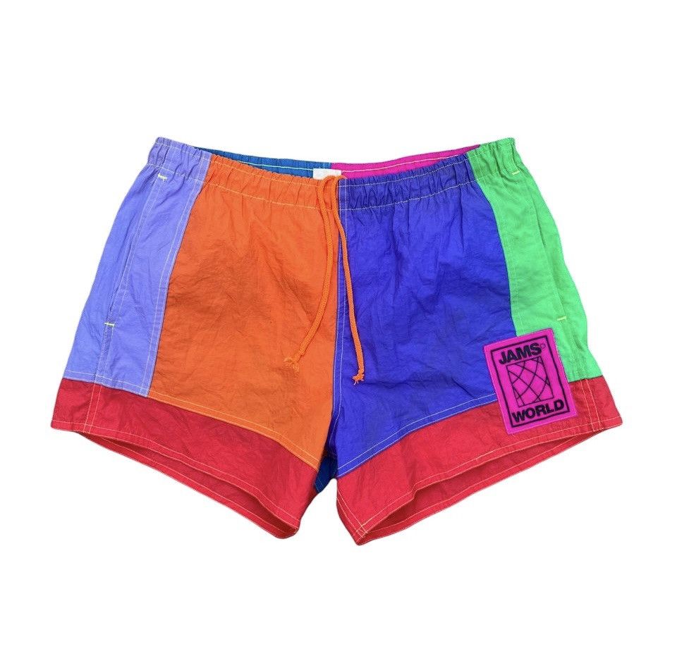 Vtg🔥90’s Jams World Multicolor SurfStyle Short Pants
