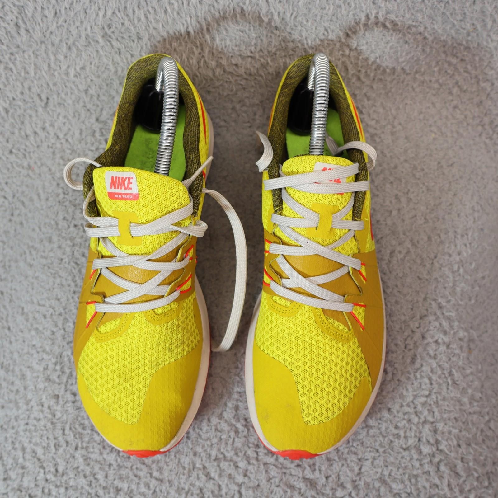 Nike Womens 9.5 Nike Zoom Rival Waffle Bright Citron Running Gym Size US 9.5 / IT 39.5 - 3 Thumbnail