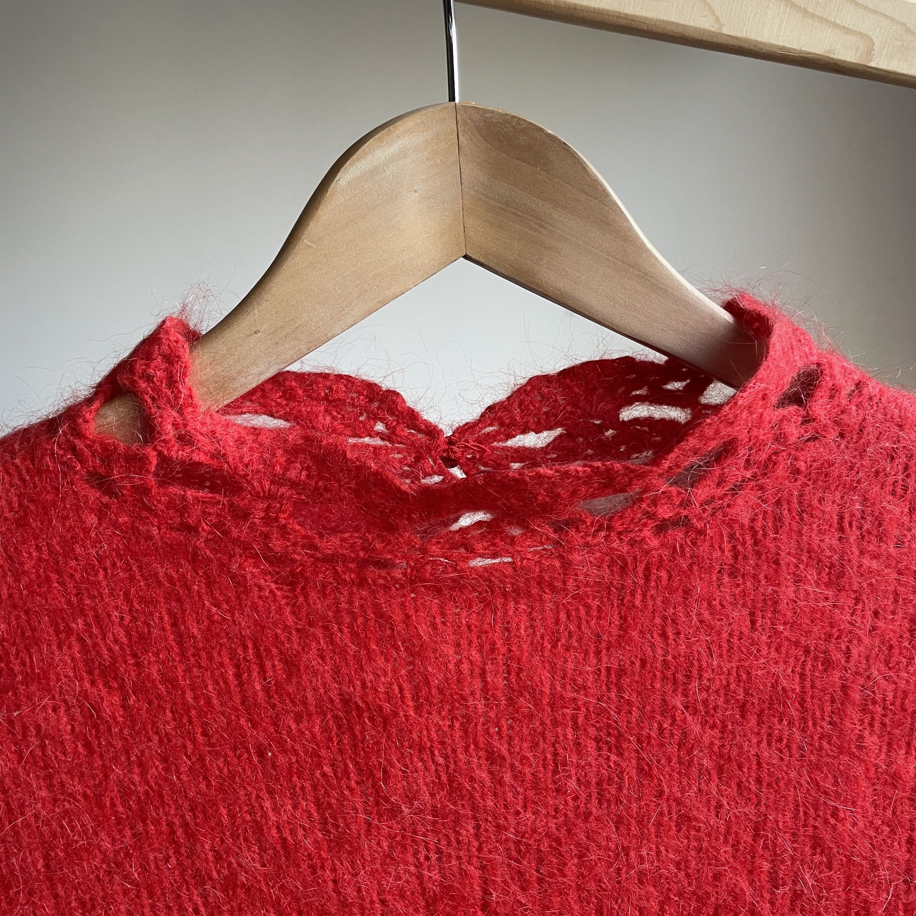 Sezane Sezane Balloon Sleeves Monair Wool Blend Womens Sweater Size XS / US 0-2 / IT 36-38 - 4 Thumbnail