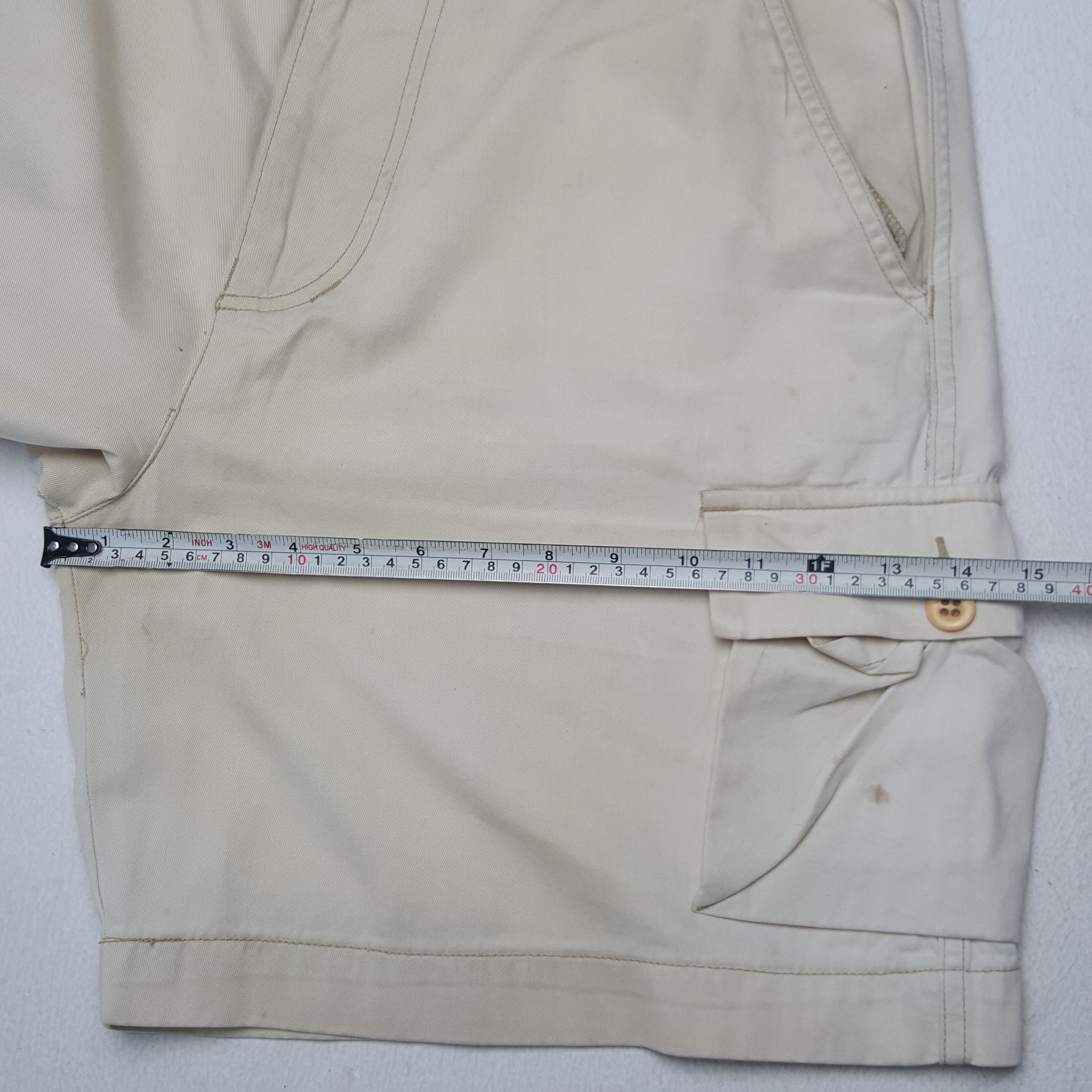 Stussy × Vintage Vintage STUSSY USA Custom Art Logo Cargo Shorts Pants Size US 34 / EU 50 - 8 Thumbnail