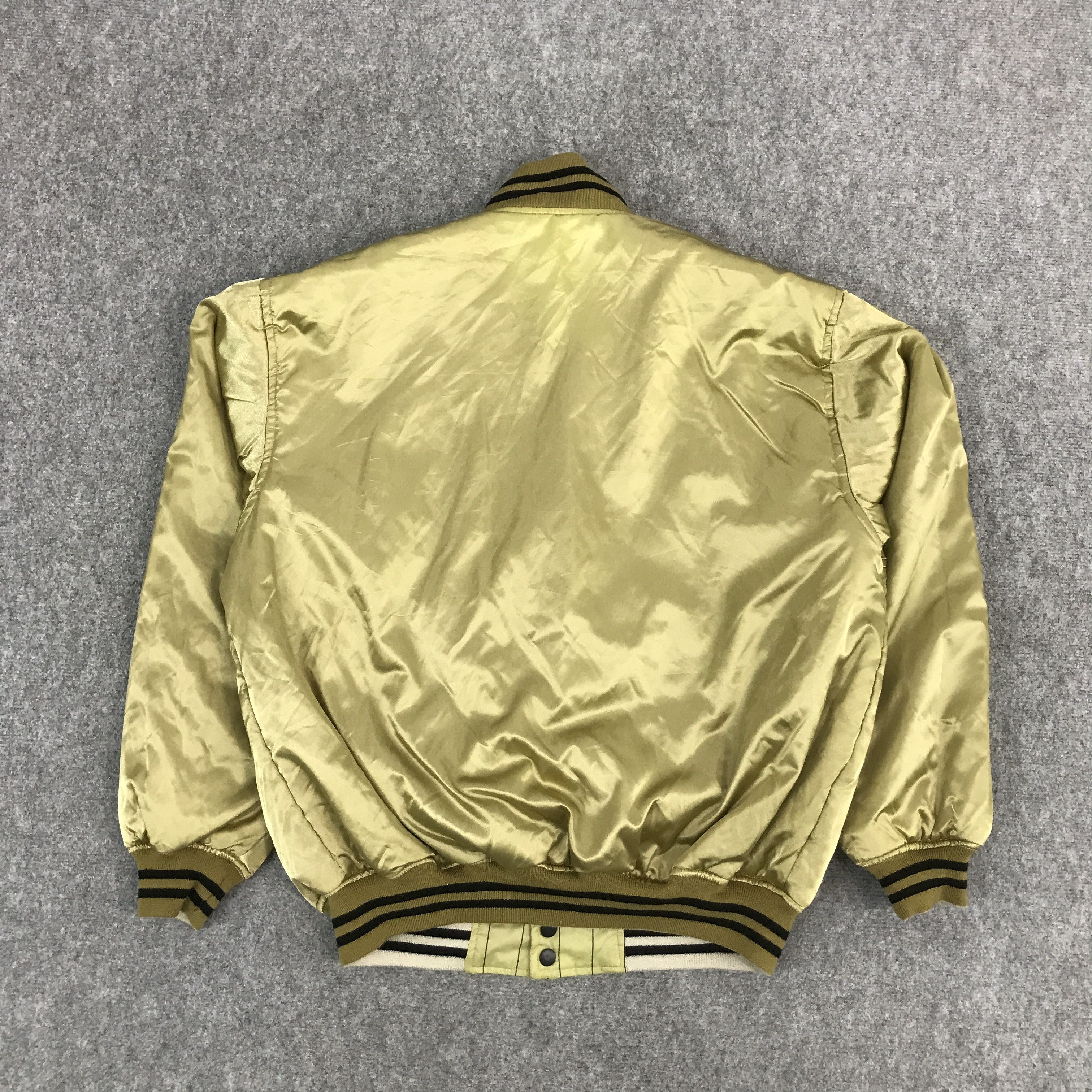 Japanese Brand MALTS BEER BOMBER JACKET Size US L / EU 52-54 / 3 - 4 Thumbnail