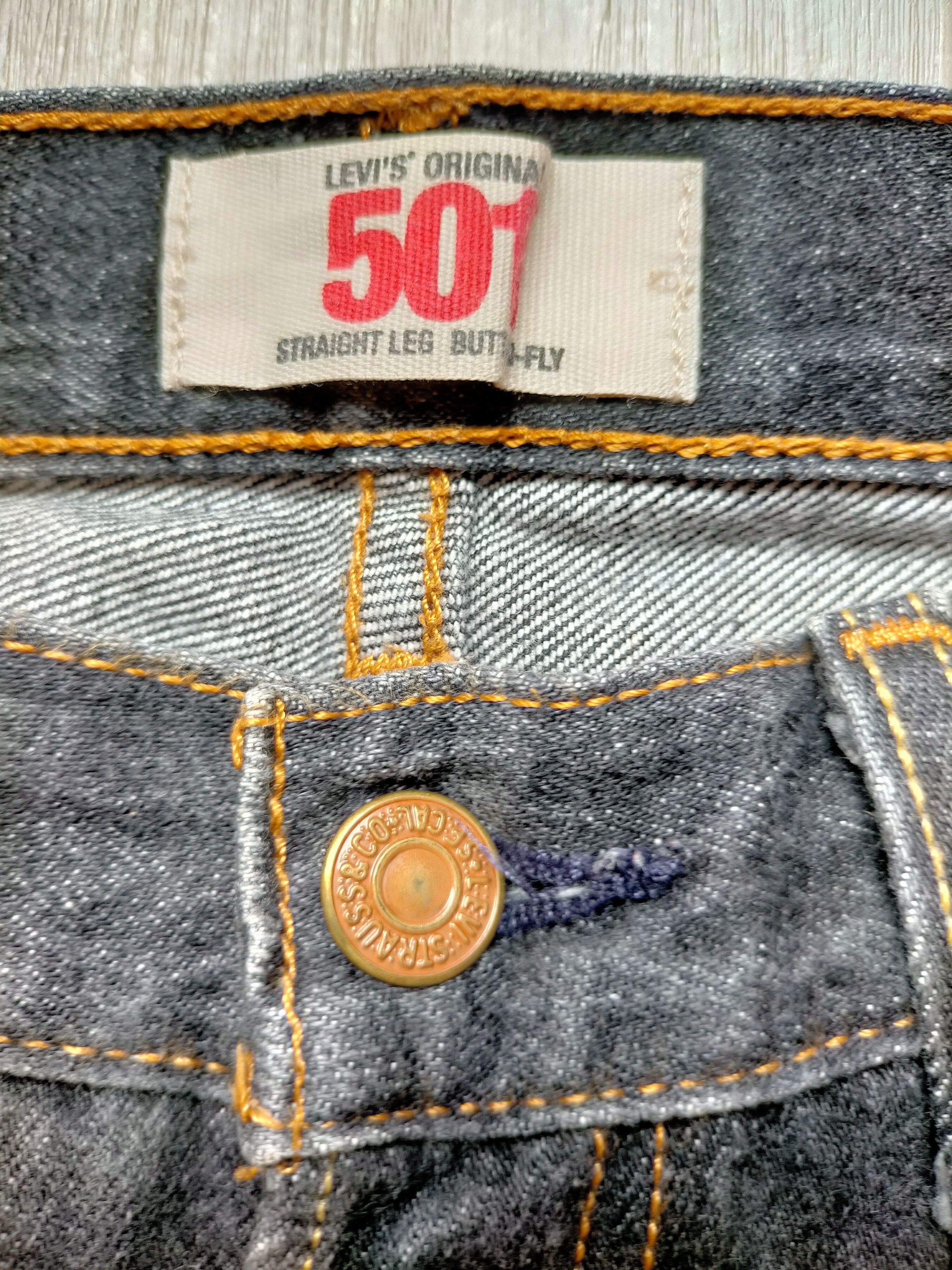 Levi's Vintage Clothing Vintage Levis 501 Black Jeans Size US 32 / EU 48 - 20 Thumbnail