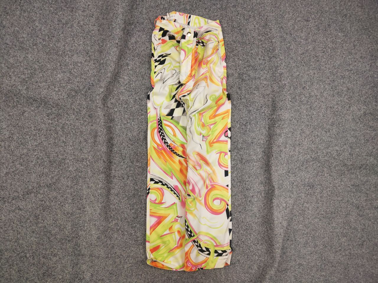 Vintage 90's Escada Design All Art Wide Leg Trouser Pants
