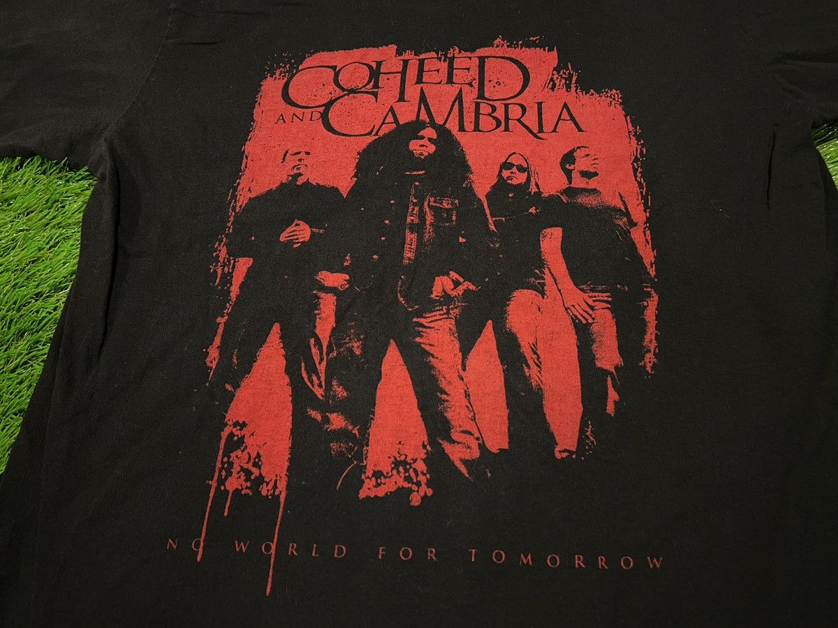 Band Tees RARE Coheed And Cambria No World For Tomorrow Tour Dates Tee Size US M / EU 48-50 / 2 - 2 Thumbnail