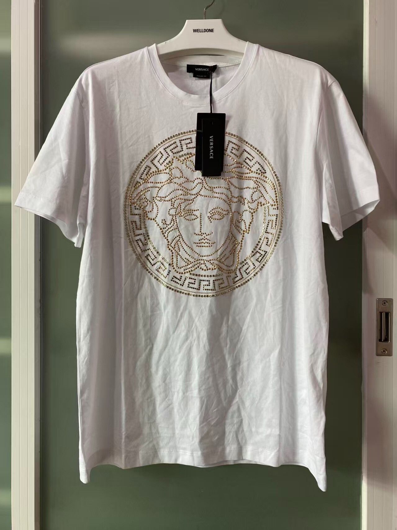 Versace Versace Crew Neck Printed T-Shirt Size US XL / EU 56 / 4 - 1 Thumbnail