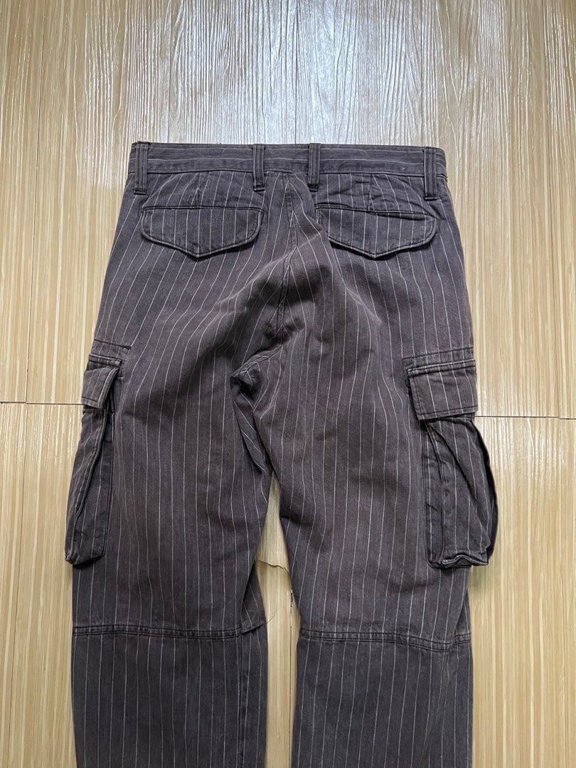Japanese Brand United Arrows Striped Tactical Multipocket Parachute Cargo Size US 29 - 7 Thumbnail