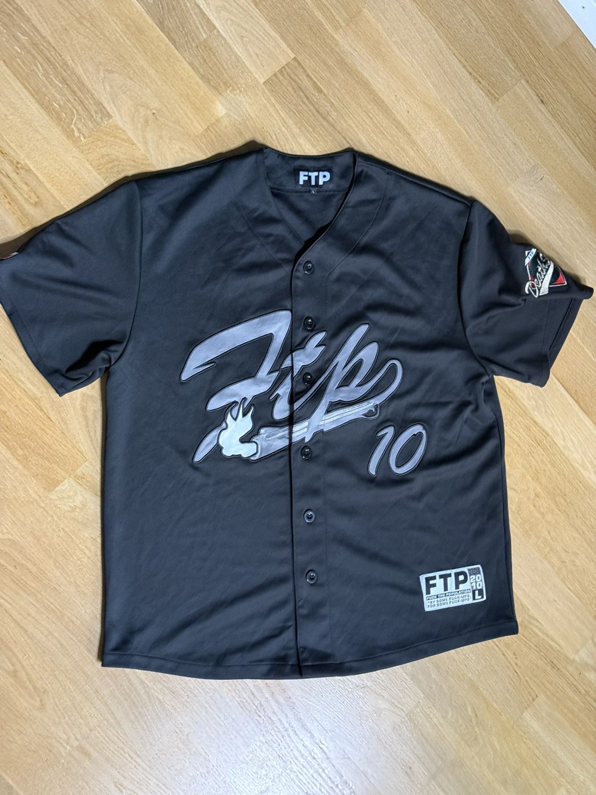 Fuck The Population FTP Jersey Size US L / EU 52-54 / 3 - 1 Thumbnail