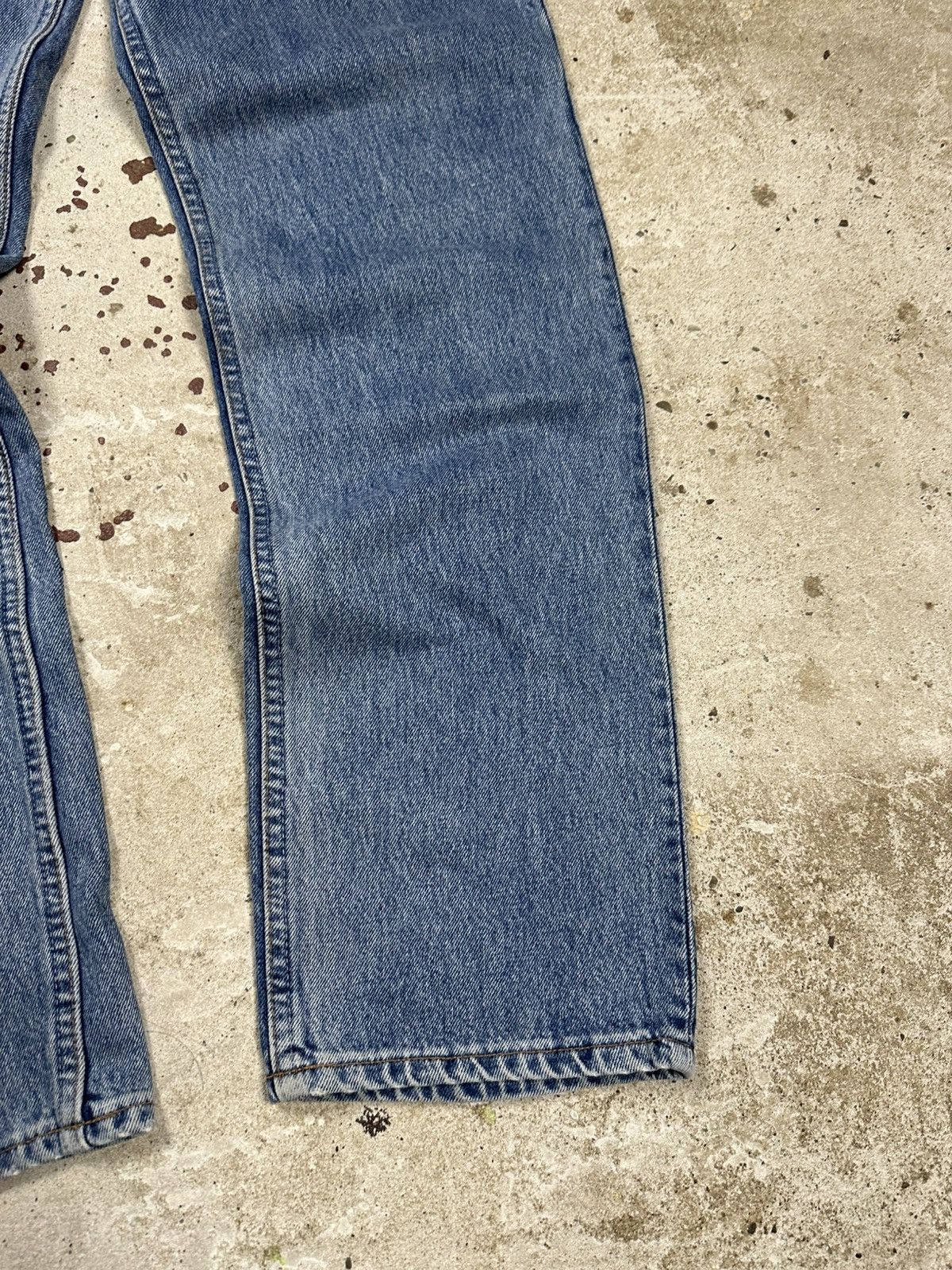Levi's × Vintage Vintage 1993 Levi’s 501 Blue Denim Pants Jeans France Size US 33 - 3 Thumbnail