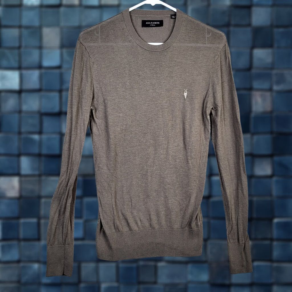 Allsaints AllSaints Sweater Womens XS Brown Women long sleeve light weight Size Size XS / US 0-2 / IT 36-38 - 1 Thumbnail