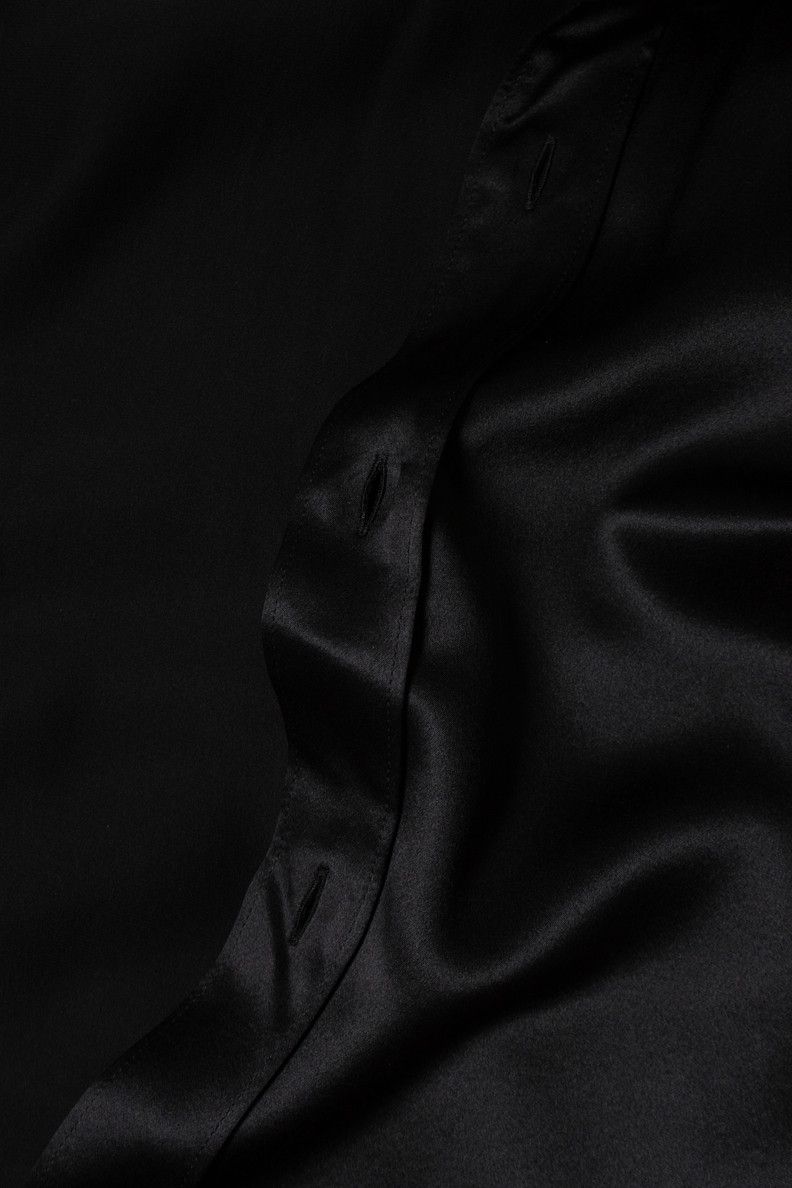Saint Laurent Paris Saint Laurent, Black silk shirt 2016 Size US XL / EU 56 / 4 - 4 Thumbnail