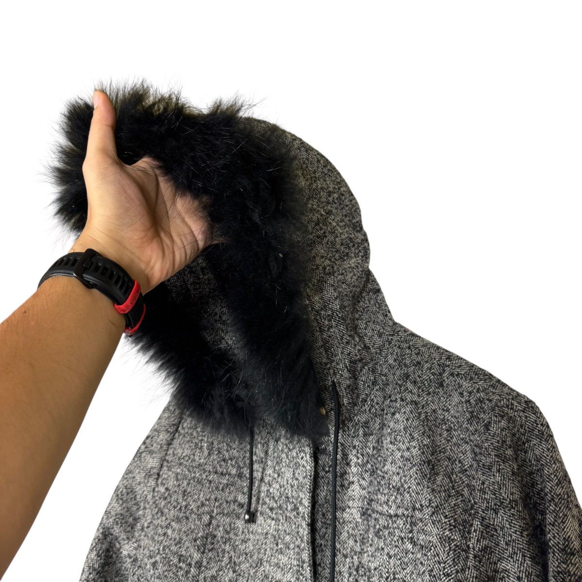 Japanese Brand A/C Design By Alpha Cubic Fux Fur Jacket Size M / US 6-8 / IT 42-44 - 11 Thumbnail