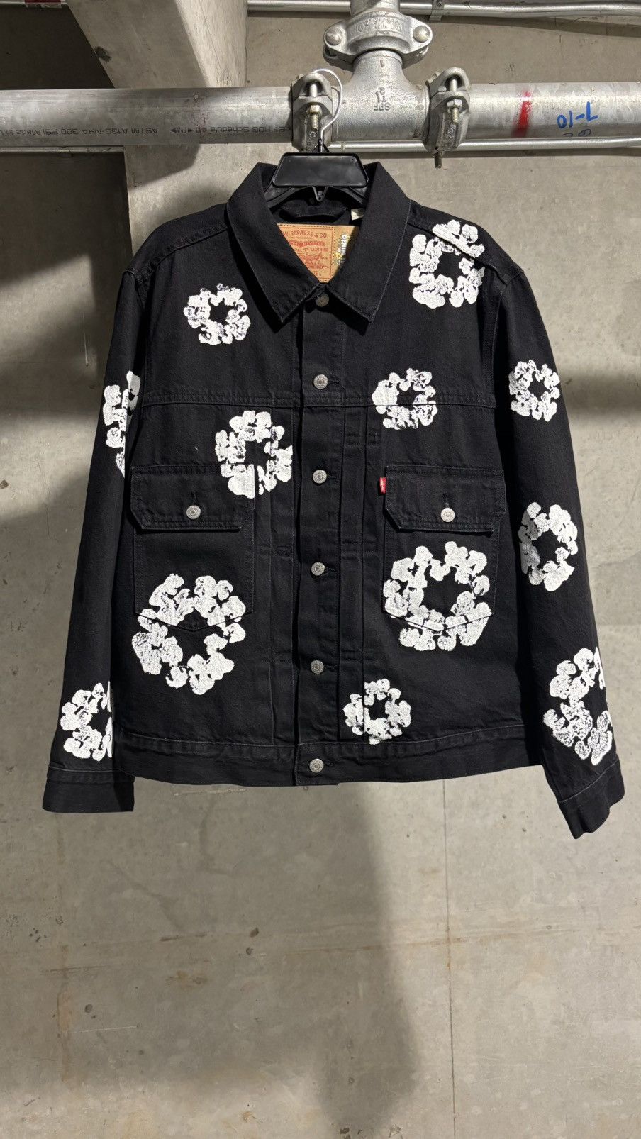 【Denim Tears Levi's】Type-2 ジャケット DENIM TEARS x Levi's Vintage Jean Jacket Type-2 All Over