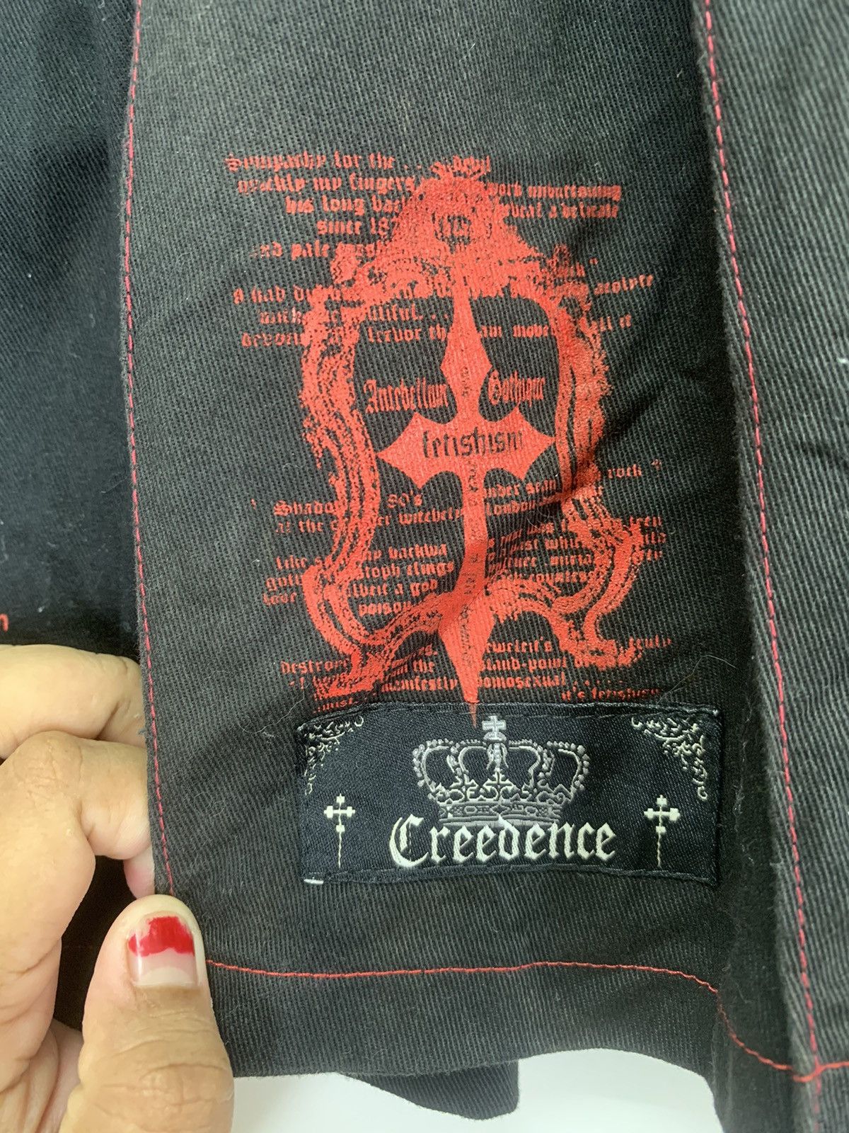 Japanese Brand × Vintage Vintage Creedence Punk skirt Size 26" / US 2 / IT 38 - 11 Thumbnail