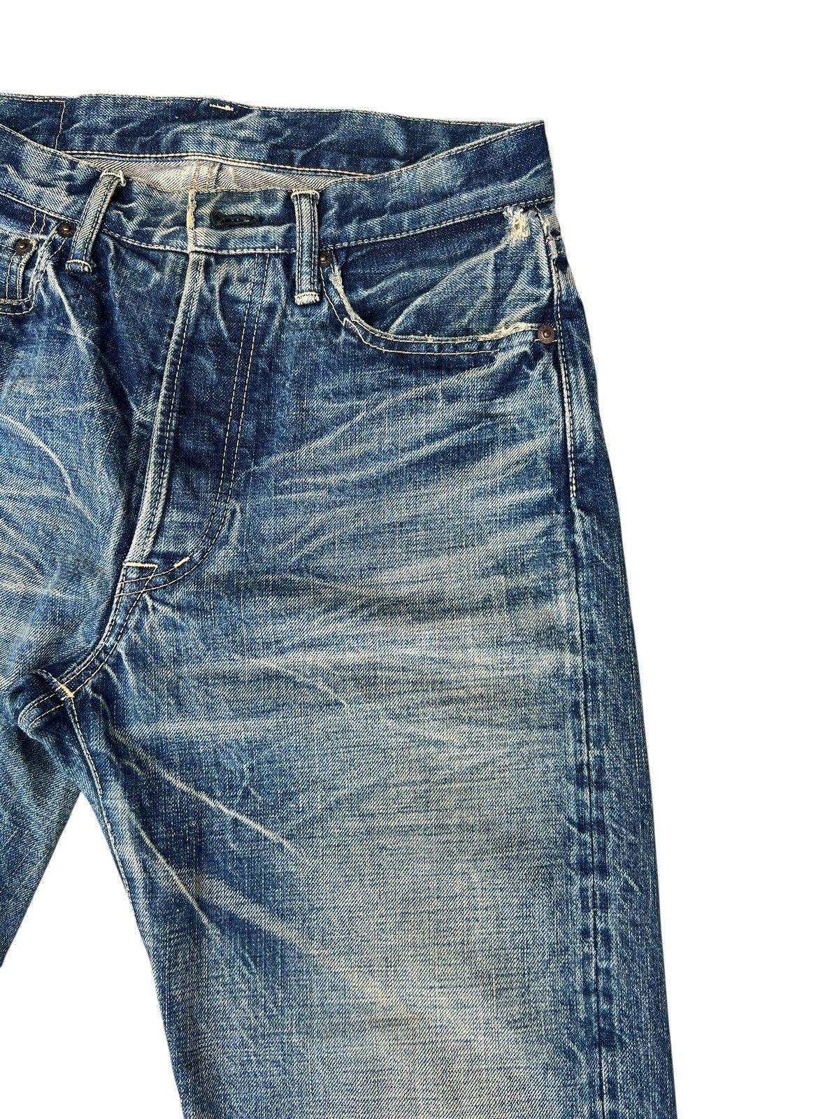 Spellbound Vintage Spellbound Japan Distressed Mud Denim Selvedge Jeans Size US 30 / EU 46 - 11 Thumbnail