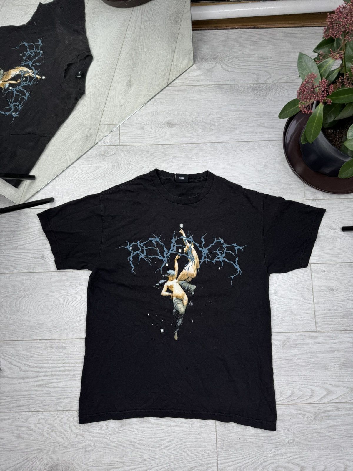 Revenge Revenge Lightning Angels Tee Size Large Black Size US L / EU 52-54 / 3 - 1 Thumbnail
