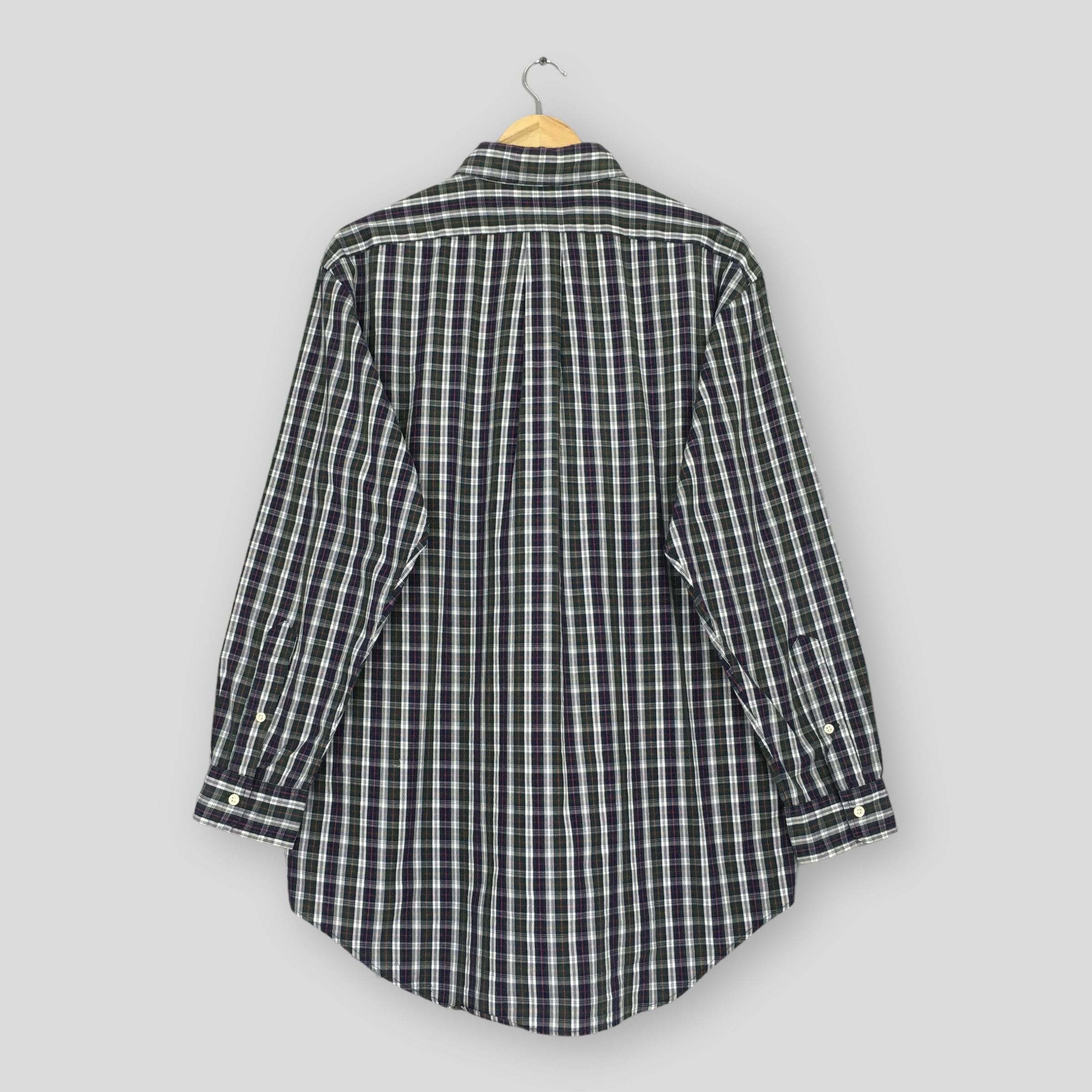 Polo Ralph Lauren Vintage Ralph Lauren Plaid Flannel Shirt XLarge Size US XL / EU 56 / 4 - 7 Thumbnail