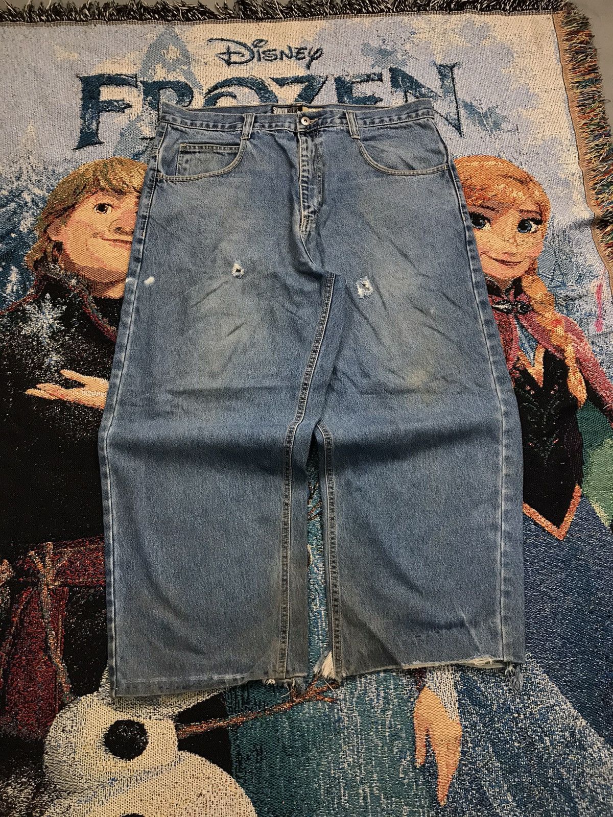 Southpole Vintage SouthPole damaged cropped denim Size US 40 / EU 56 - 1 Thumbnail