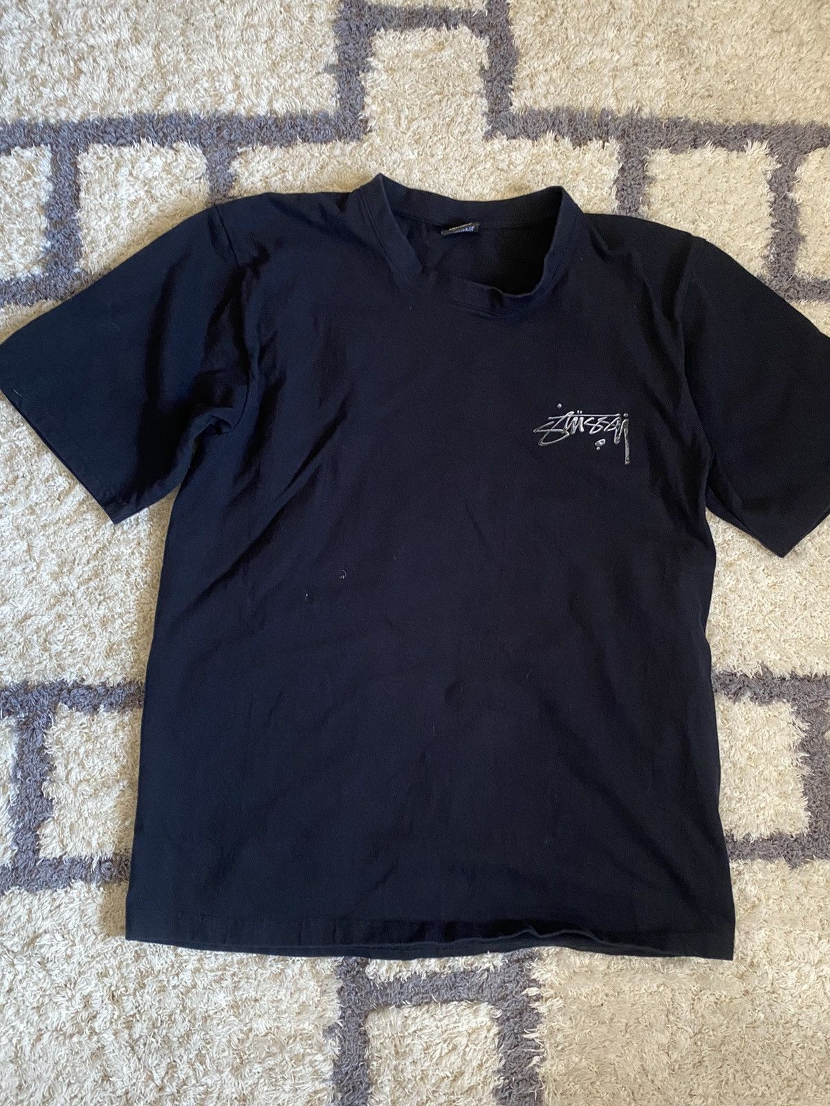 Vintage Black Mercury Stussy Tee | Grailed