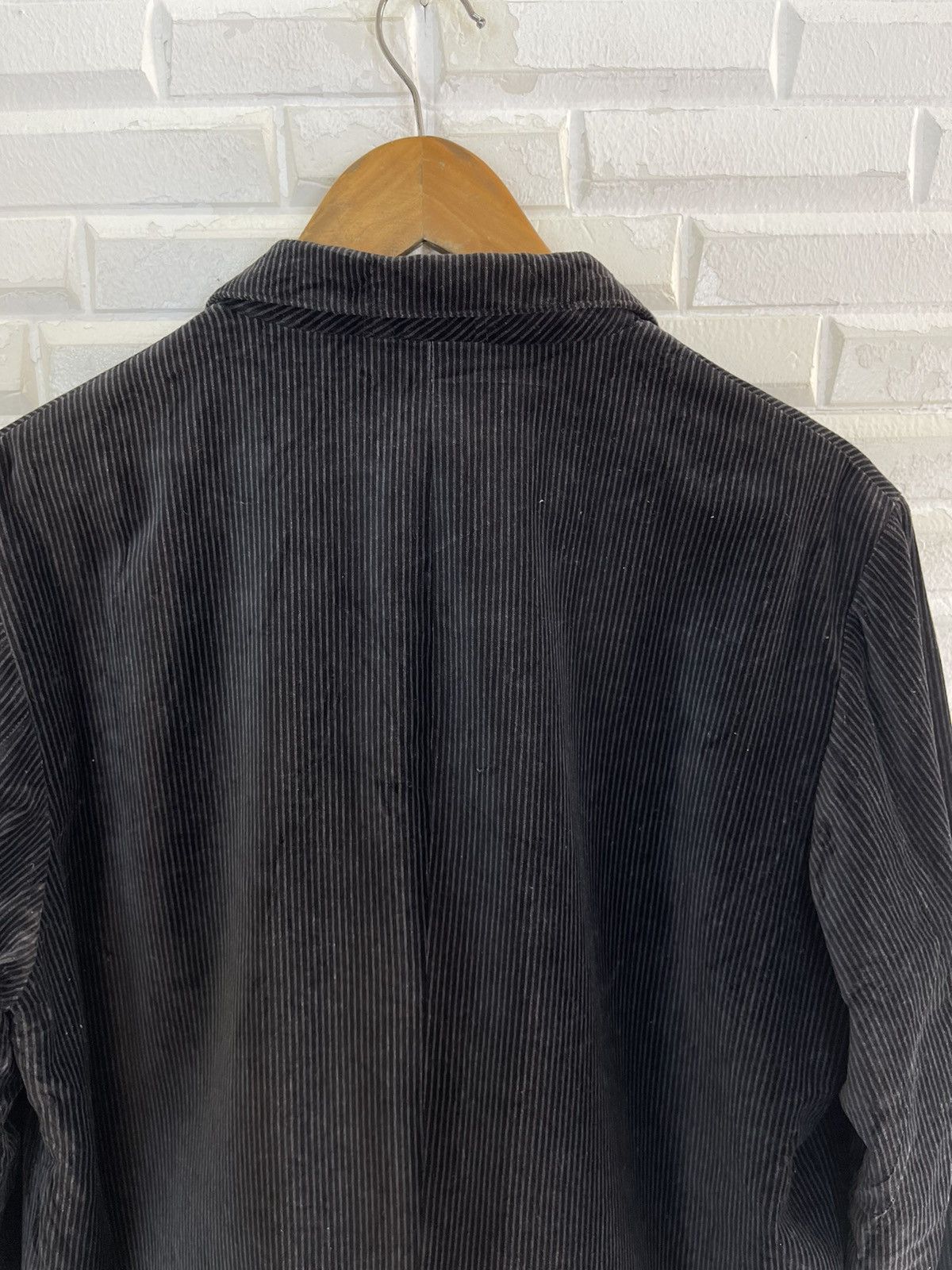 Yohji Yamamoto 🔥 YOHJI YAMAMOTO CORDUROY DESIGN JACKET Size US L / EU 52-54 / 3 - 2 Thumbnail
