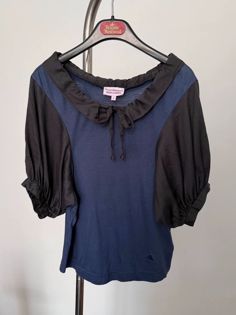 Vivienne Westwood Vivienne Westwood Two bow necks and bubble sleeves with th Size S / US 4 / IT 40 - 1 Thumbnail