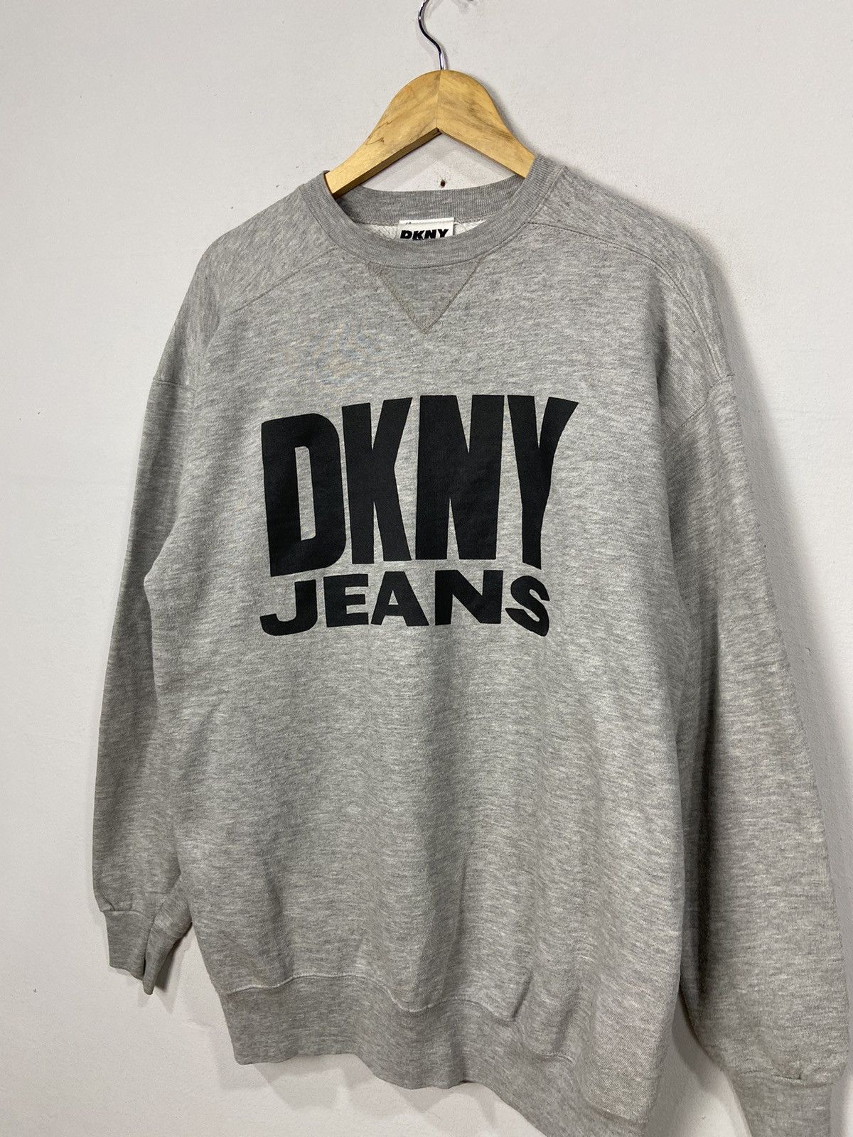 DKNY × Vintage Vintage DKNY Jeans Sweatshirt Size US L / EU 52-54 / 3 - 5 Thumbnail