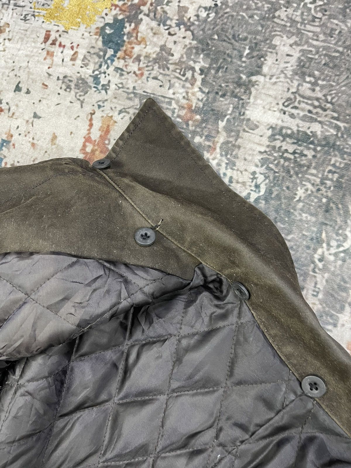 Japanese Brand Difference Rupert Multipocket Coated Denim Jacket Size US S / EU 44-46 / 1 - 6 Thumbnail