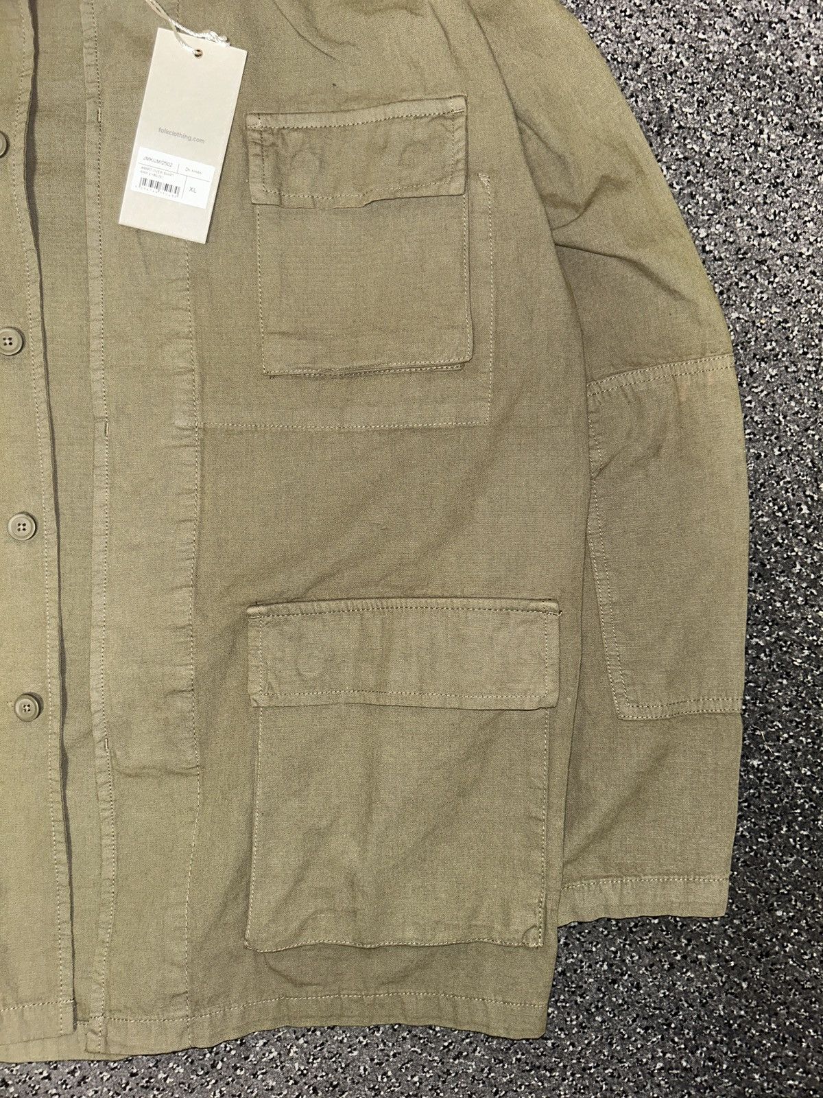 Folk Folk Men's Army Utility Ammo Shacket RRP £160 Size US XL / EU 56 / 4 - 3 Thumbnail