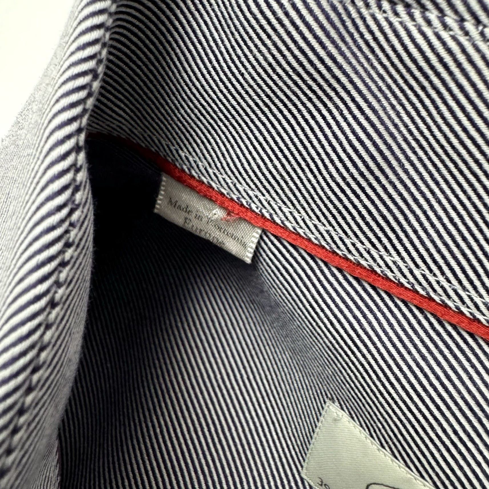 Eton Eton Contemporary Dress Shirt Navy Striped Casual 15.5 39 15.5 Business Long Sleeve Mens Shirt Size US L / EU 52-54 / 3 - 7 Thumbnail