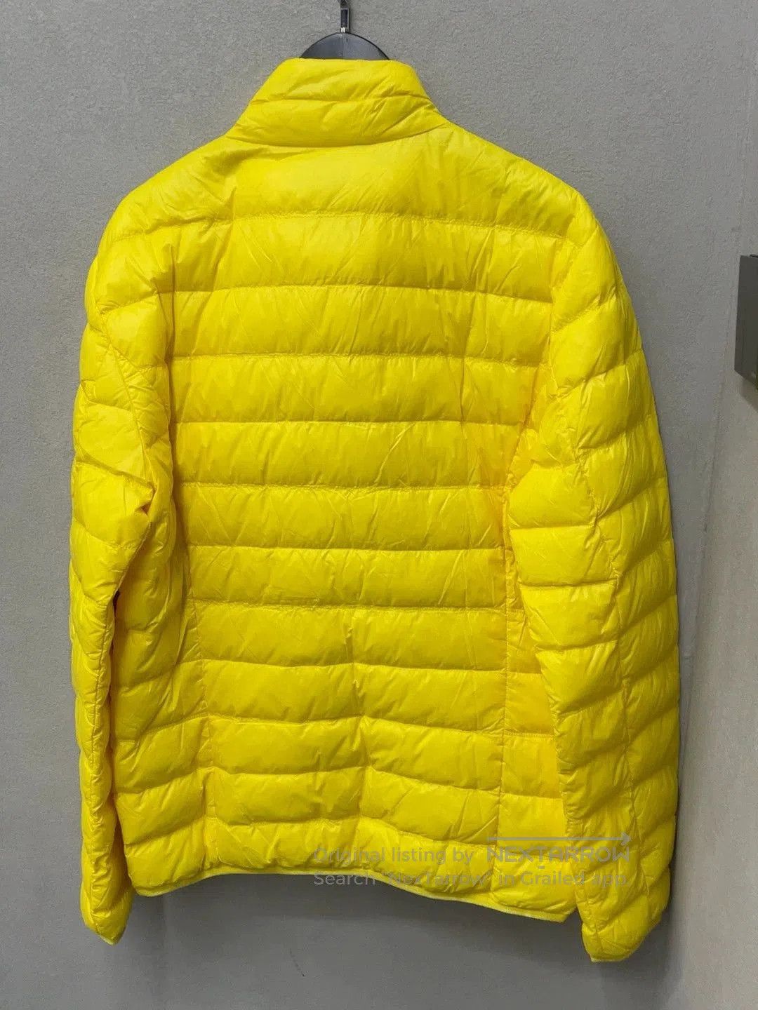 Emporio Armani yellow lightweight down jacket by EA7. Size US L / EU 52-54 / 3 - 2 Thumbnail