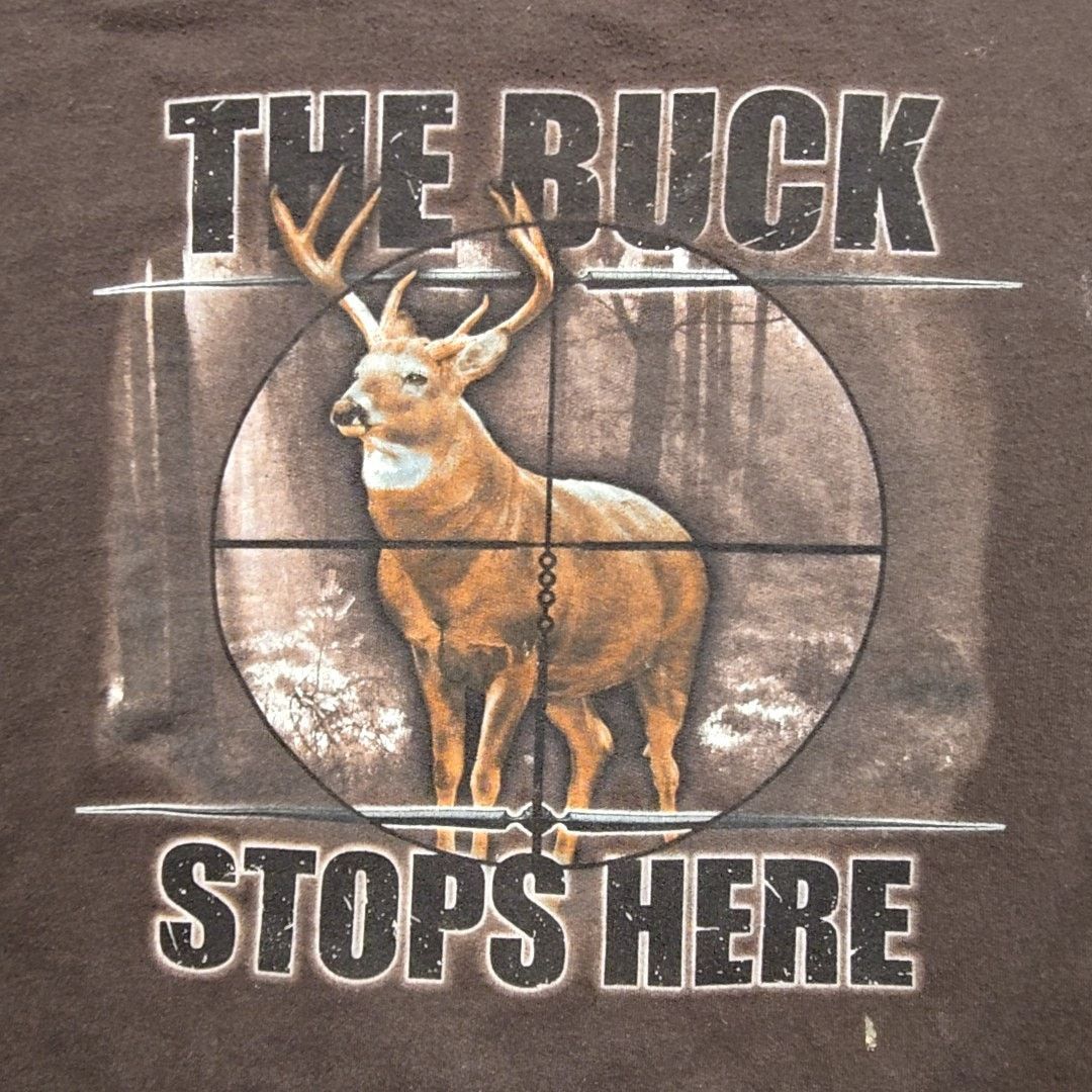 Other Deer Hunting Graphic Sweatshirt Brown Outdoors XL Crewneck Size US XL / EU 56 / 4 - 3 Thumbnail