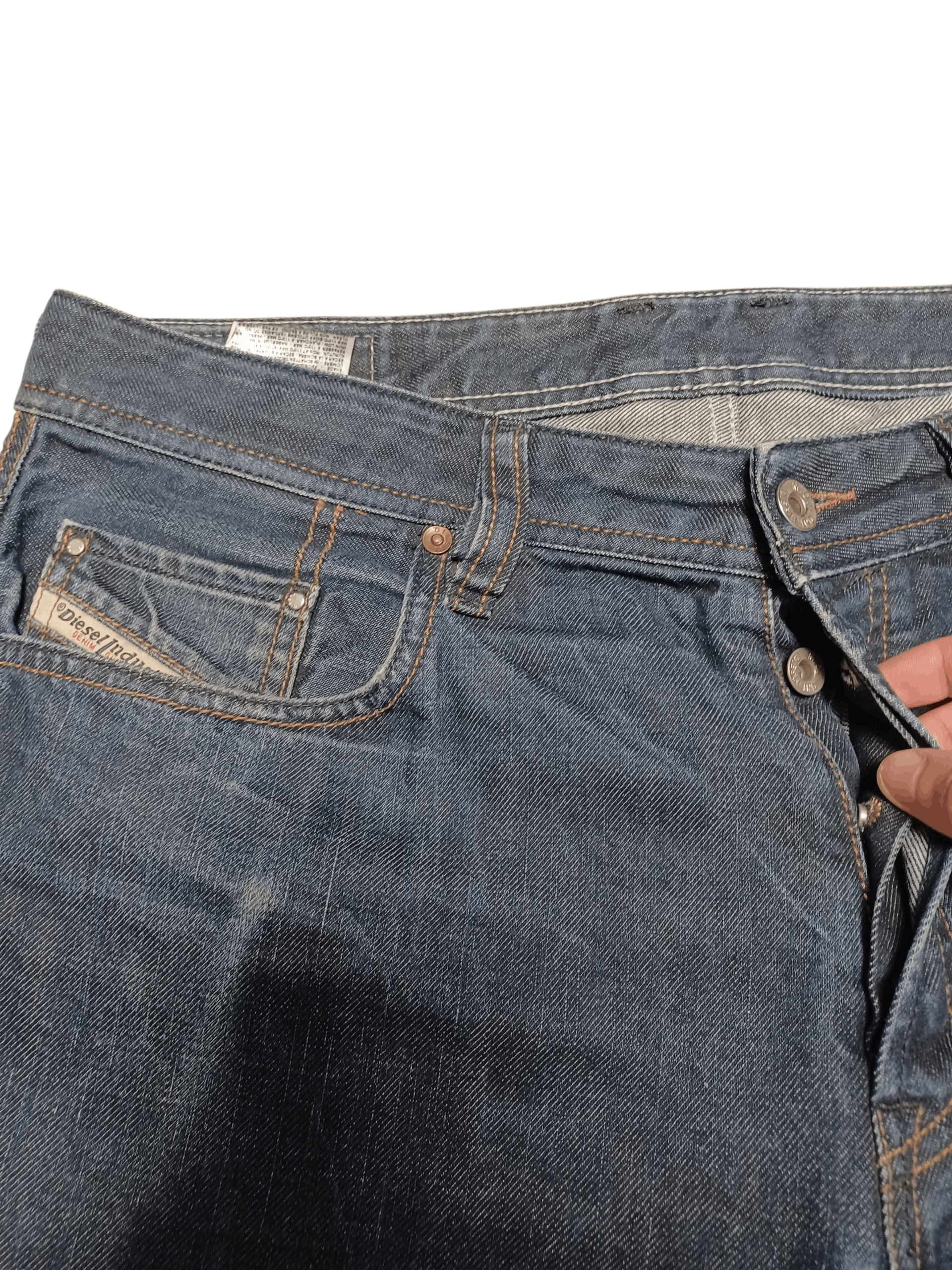 Diesel DIESEL LARKEE RELAXED LUXURY W33 L32 JEANS DENIM Size US 33 - 2 Thumbnail