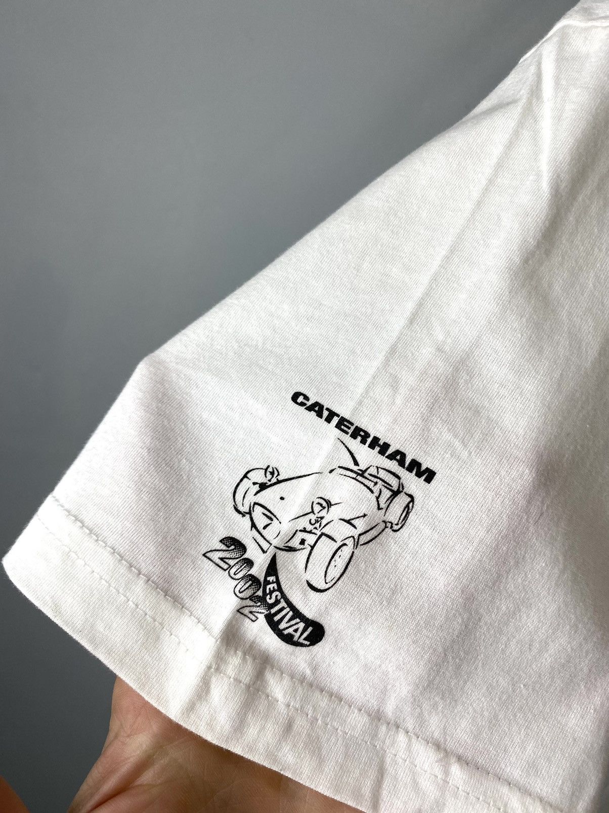 Japanese Brand Rare! Vintage 2002 Festival Caterham MG Lotus Racing T Shirt Size US L / EU 52-54 / 3 - 7 Thumbnail