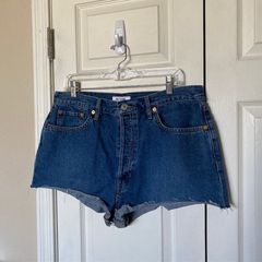 RE/DONE $195 NWT 70's HIGH RISE SHORT IN ARROYO BLUE SZ 25 - $88 - From  Awesome