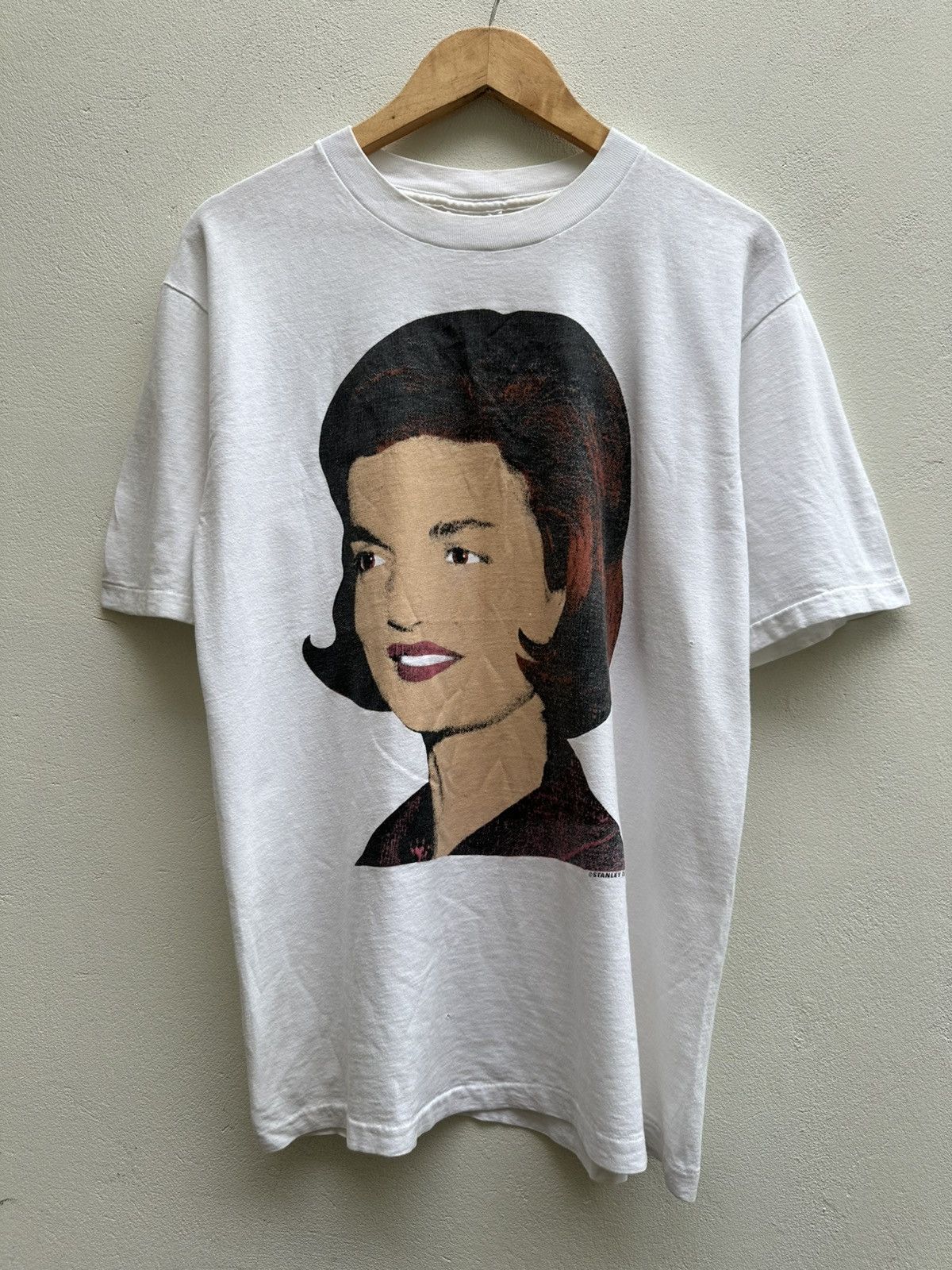 Vintage Vintage Jacqueline Kennedy Stanley Desantis T shirt Size US L / EU 52-54 / 3 - 1 Thumbnail