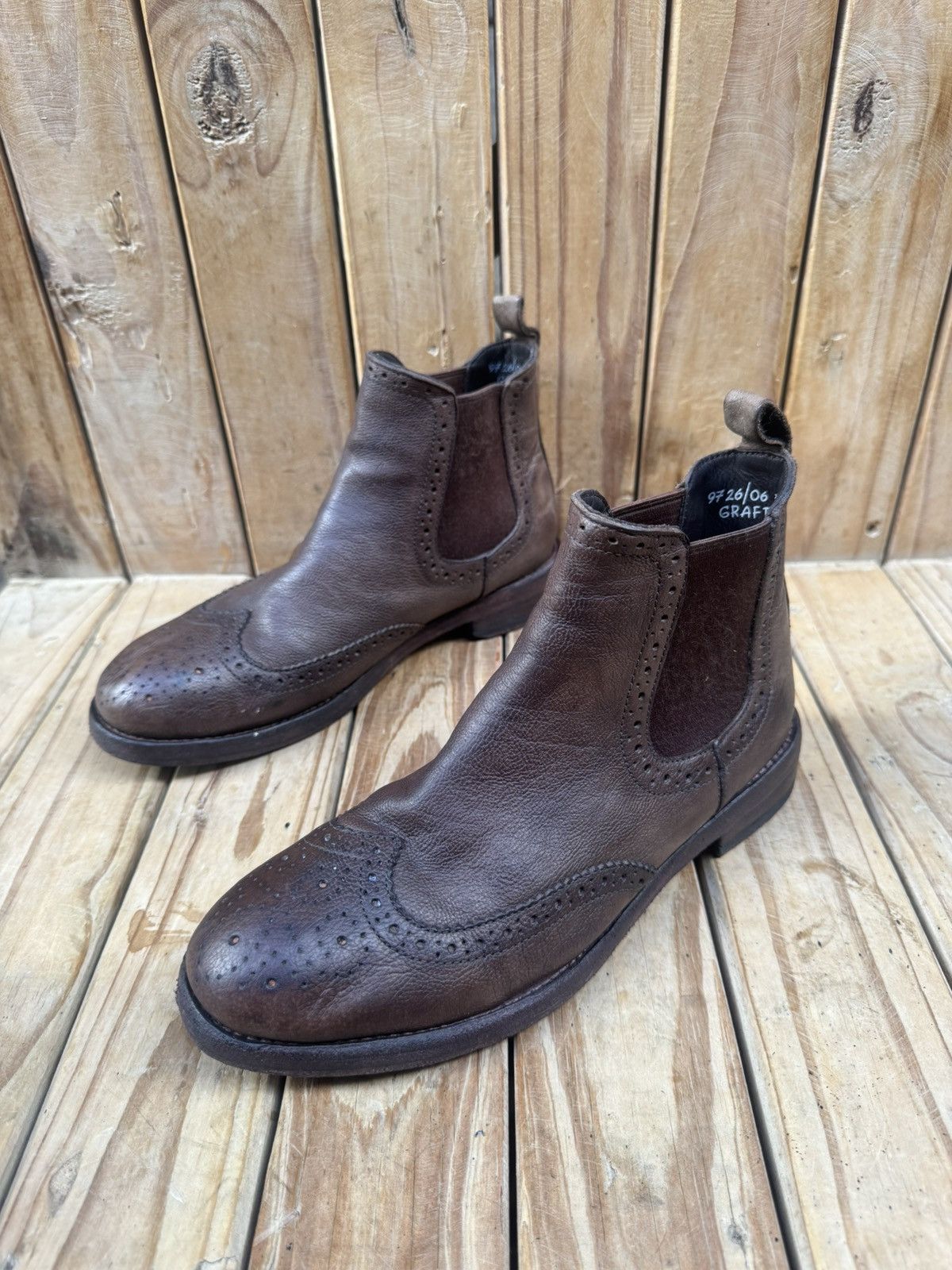 Church's Church’s ‘GRAFTON’ Brown Leather Boots Women’s EUR 37 H UK 4 Size US 7 / IT 37 - 20 Thumbnail