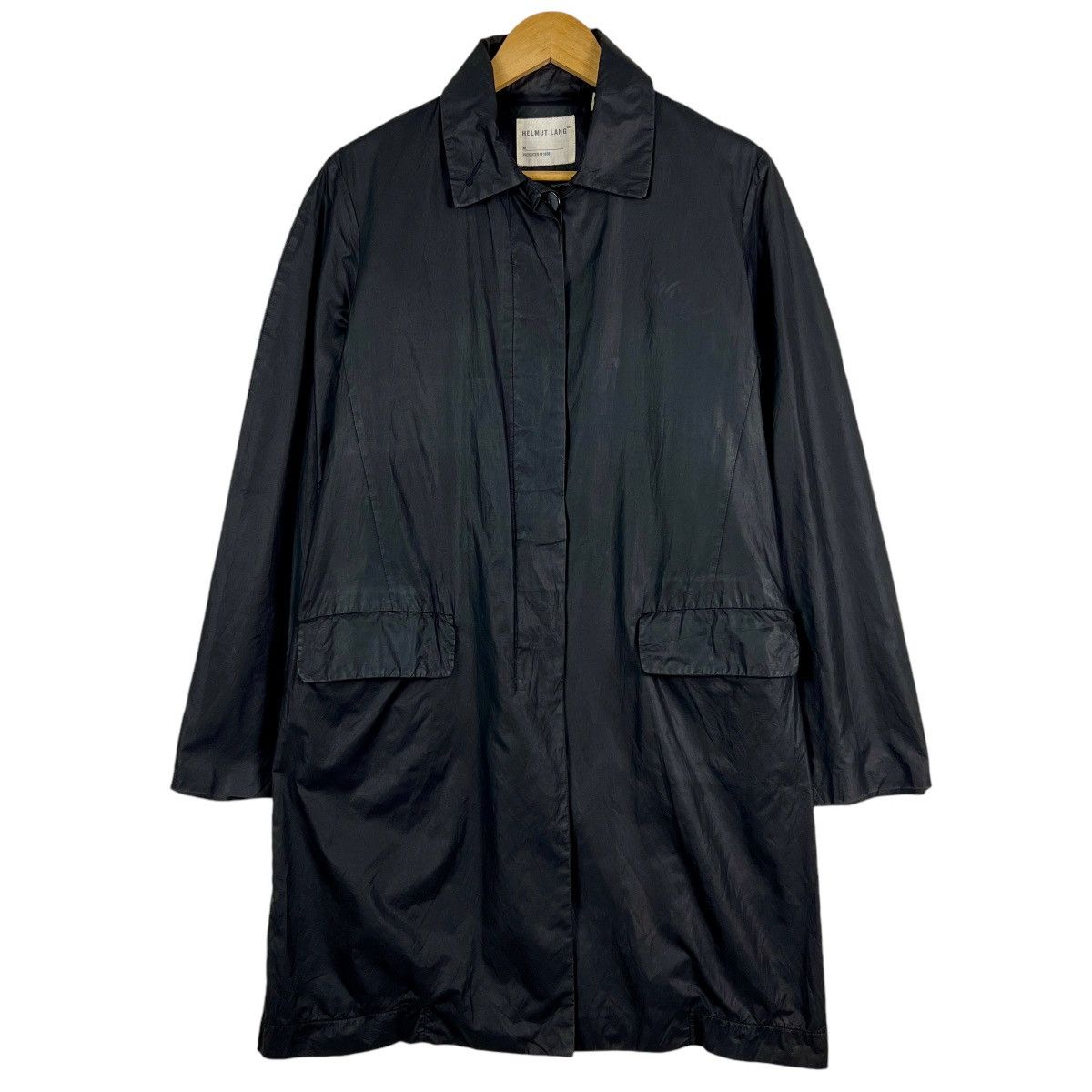 Helmut Lang 🔥 VINTAGE 1998 HELMUT LANG LIGHT LONG COAT MADE IN ITALY Size US S / EU 44-46 / 1 - 2 Thumbnail
