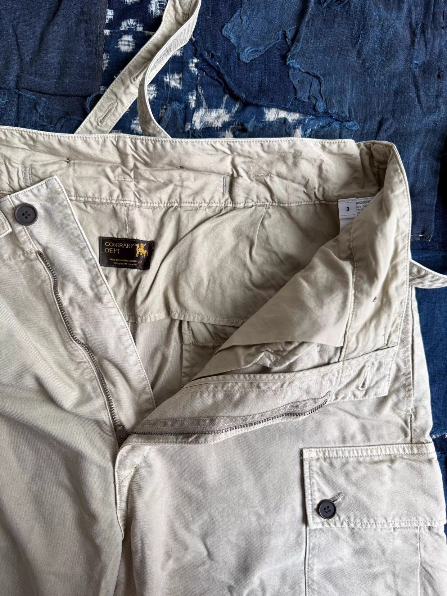 Visvim VISVIM 24SS FERNGULLEY CD MILITARY WASHED VINTAGE KHAKI 3 Size US 34 / EU 50 - 7 Thumbnail