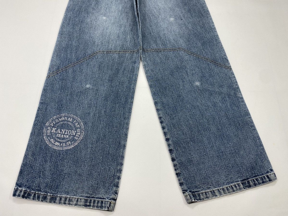 Vintage 🔥LASTDROP🔥 Y2K Double Knees Wide Skateboarding High Pants Size 24" / US 00 / IT 34 - 15 Thumbnail